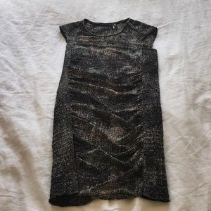 Iro mini dress with rouching down side